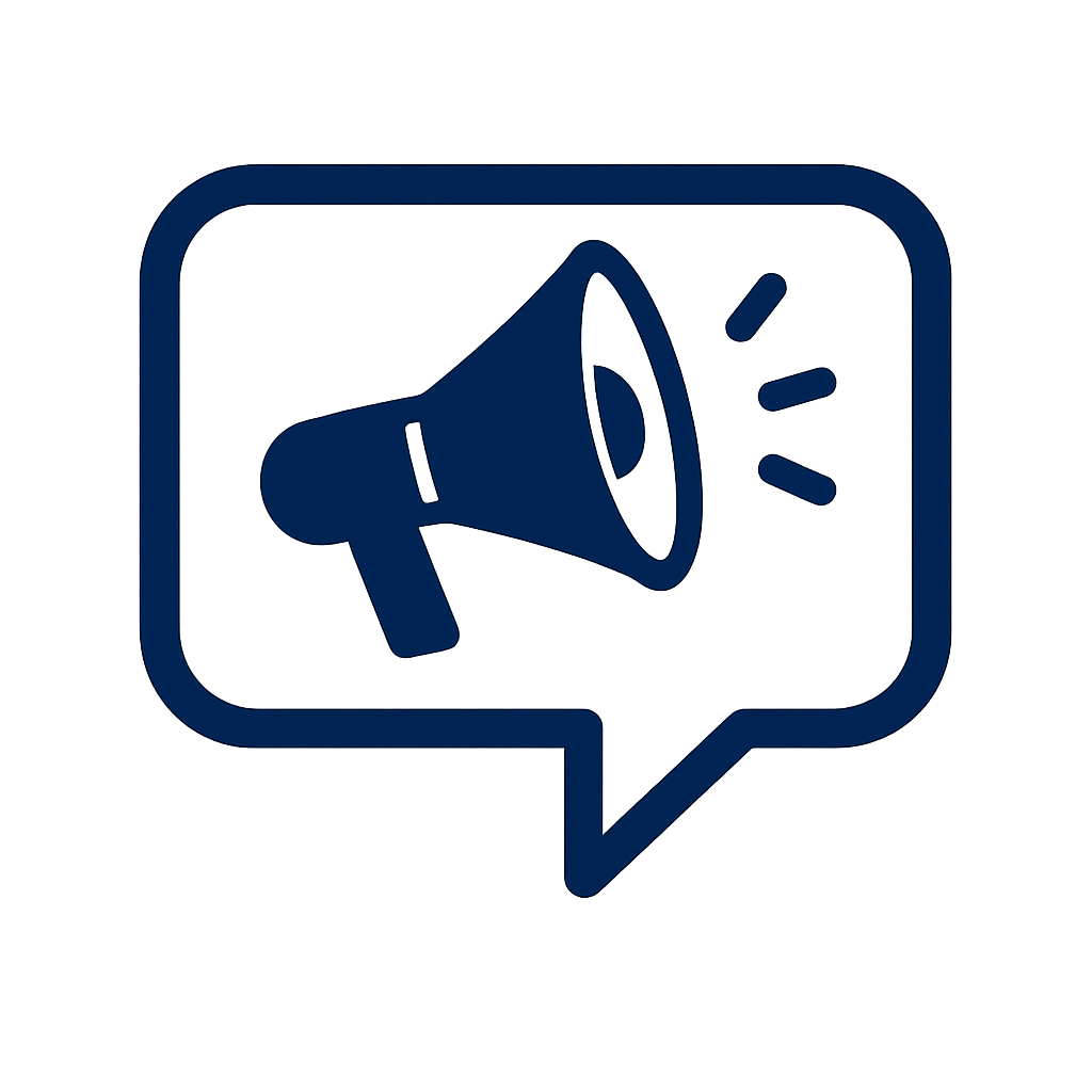 Announcement icon.